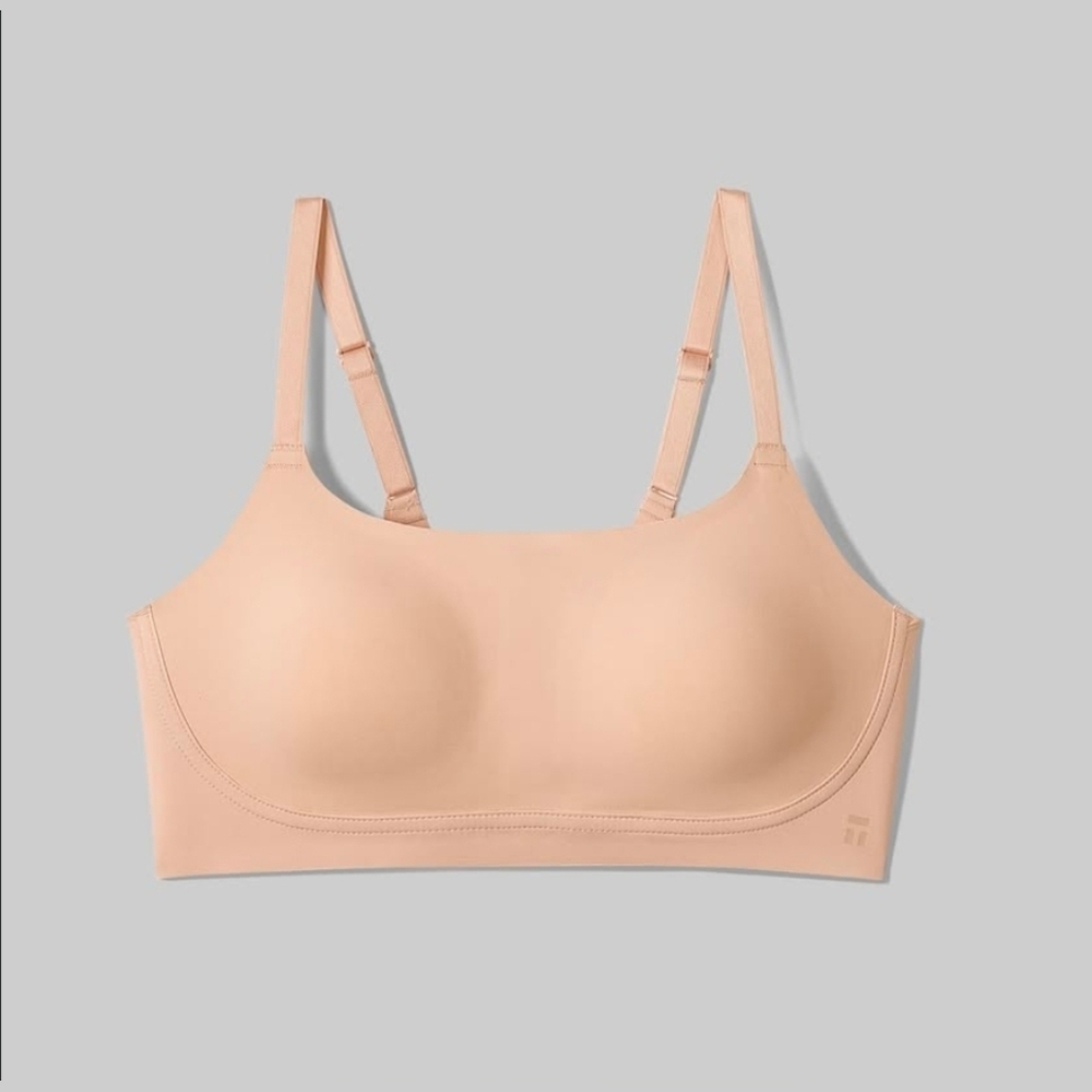 Tommy John Women's Comfort Smoothing Seamless Bralette Color Tan Size XXL New